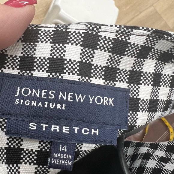 Jones New  York ladies dress checkered - Picture 8 of 13